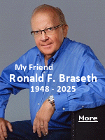 My good friend Ron Braseth, retired president of the Goose River Bank in Mayville, North Dakota. Ron introduced me to Corvettes. A great human being who will be missed.